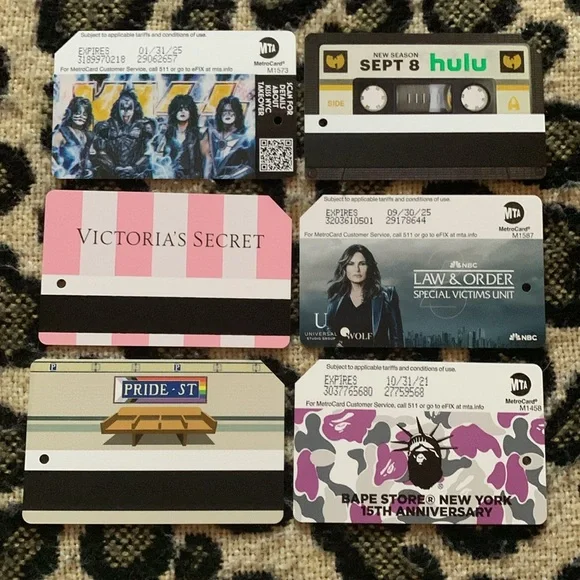 6 rare collectible new metrocards Nyc limited edition - Picture 8 of 12